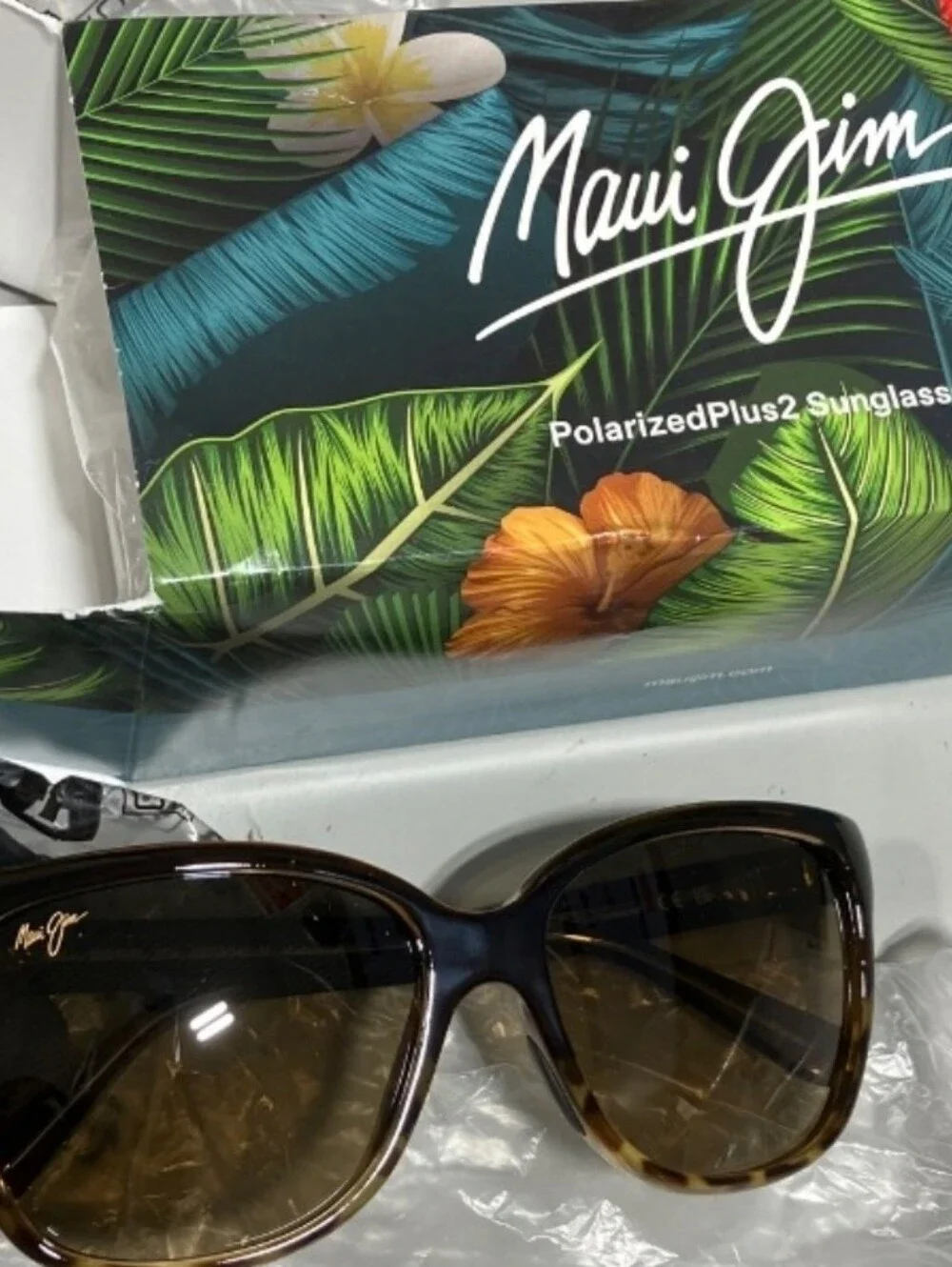 NEW! Maui Jim Women's Starfish Polarized Cat Eye Sunglasses w/Case